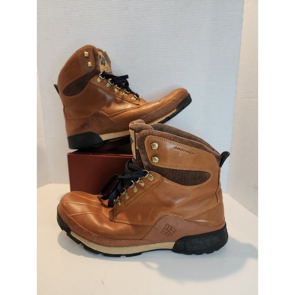 MENS'S SZ 14 COLUMBIA BUGABOOT WATERPROOF 100 GRAIN BOOTS BM3871-242 OMNI HEAT - Picture 1 of 10